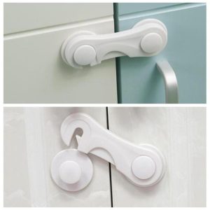 Bloque tiroir – Sécurité bébé / enfant (5 pièces + 3 GRATUITS)